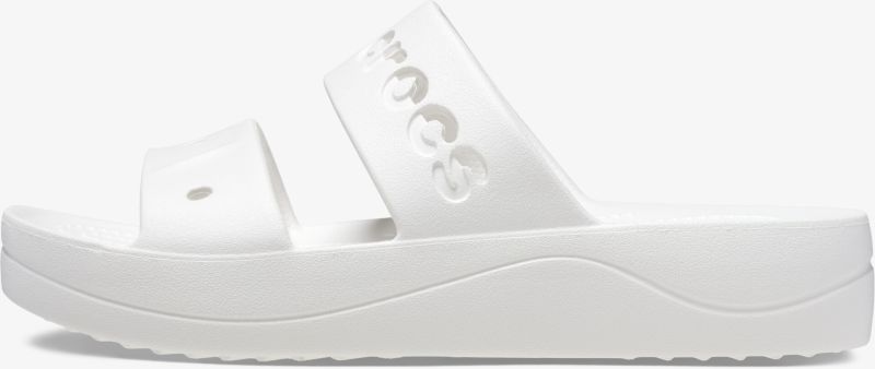 Moderner, bequemer weißer Slipper mit rutschfestem Design, ideal für jeden Tag und lässigen Look.