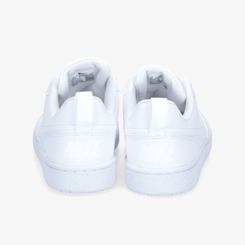 Weiße Sneaker mit elegantem Design und hohem Tragekomfort, Rückansicht