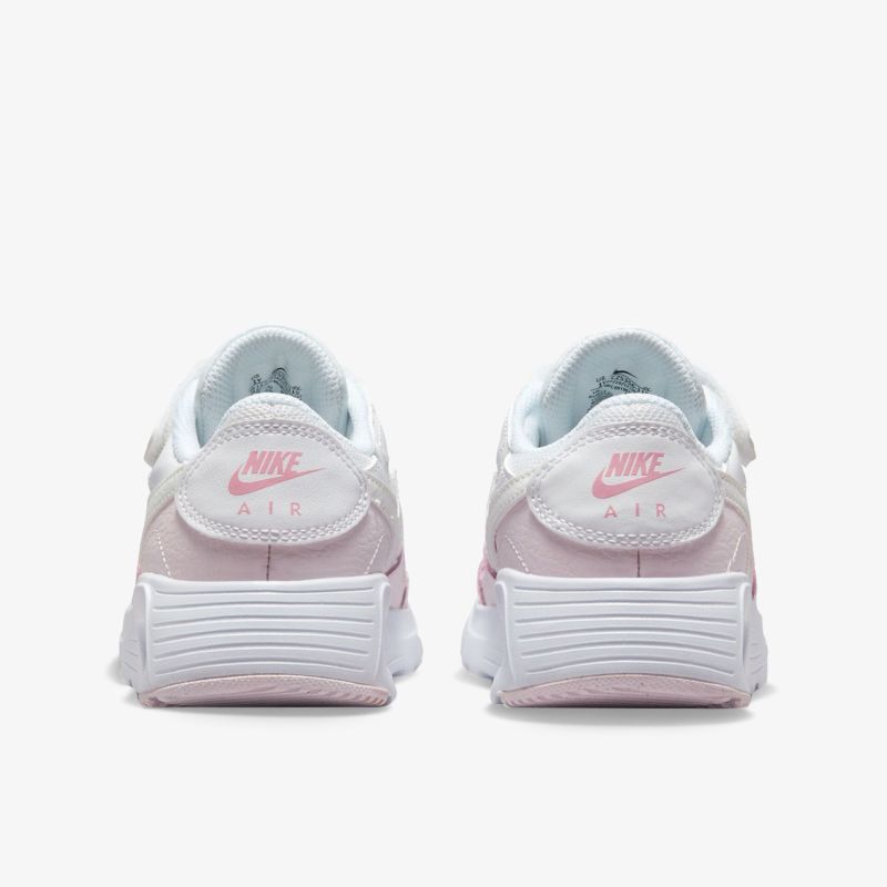 Moderne Sneaker in Weiß und Rosa, sportliches Design mit strapazierfähigem Material und markantem Look.