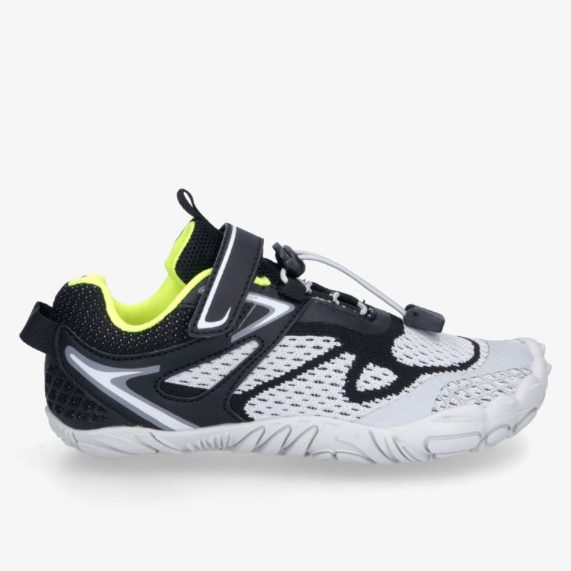 Leichter und atmungsaktiver Sportschuh mit rutschfester Sohle und verstellbarem Klettverschluss für optimalen Halt