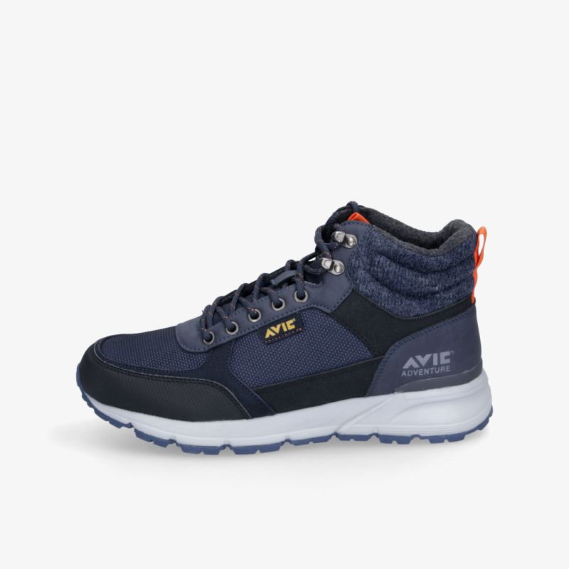 Moderner robuster Outdoor-Schuh mit warmem Innenfutter und griffiger Sohle für optimalen Komfort