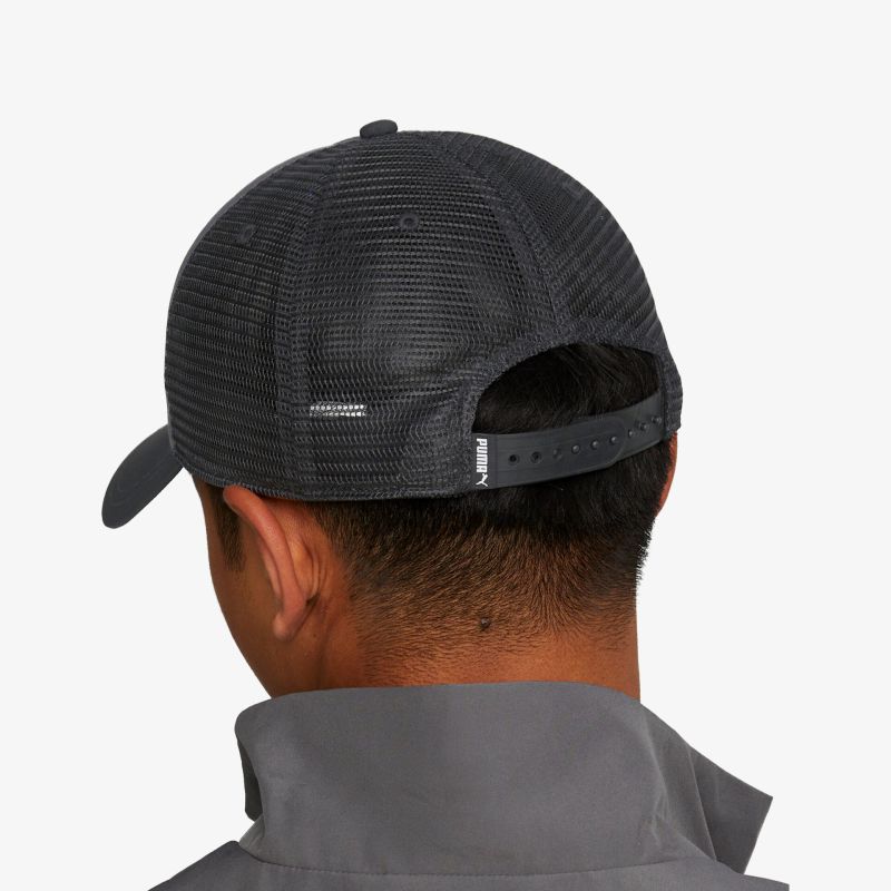 Verstellbare graue Basecap, atmungsaktives Design für optimalen Komfort beim Tragen.