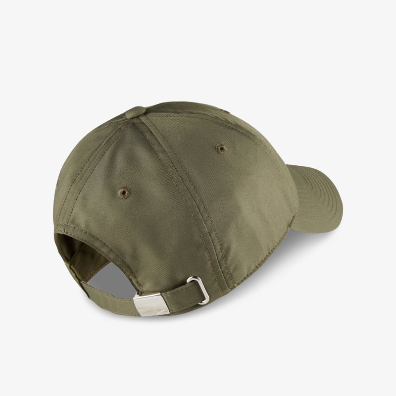 Grüne Baseball Cap mit verstellbarem Verschluss, ideal für Freizeit und Alltag, komfortabel und atmungsaktiv.