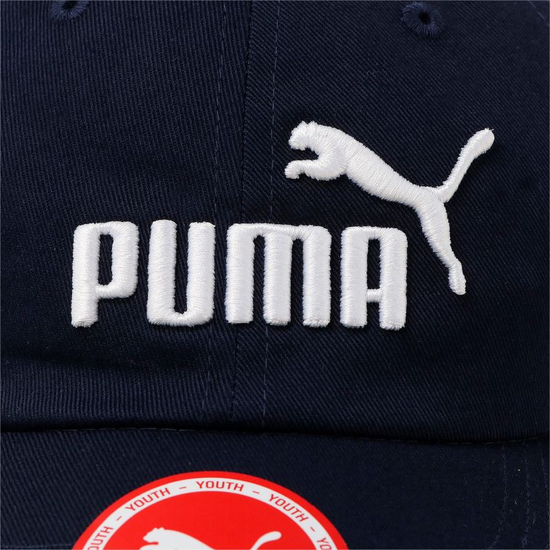Blaue Puma Kappe mit markantem Logo, perfekte Ergänzung für stilvolle Outfits und sportlichen Look.