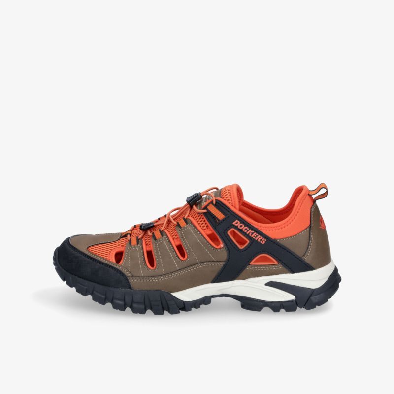 Langlebiger Trekking-Schuh mit rutschfester Sohle und atmungsaktivem Design für optimalen Komfort bei Outdoor-Abenteuern.