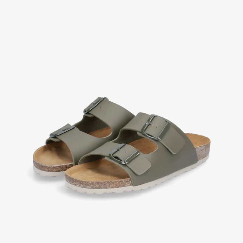 Bequeme Sandalen mit verstellbaren Riemen und ergonomischem Fußbett, ideal für täglichen Tragekomfort.