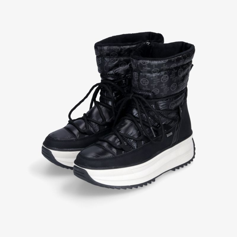 Stylische, warme Winterstiefel mit robuster Sohle und isolierendem Futter für optimalen Komfort und Schutz.