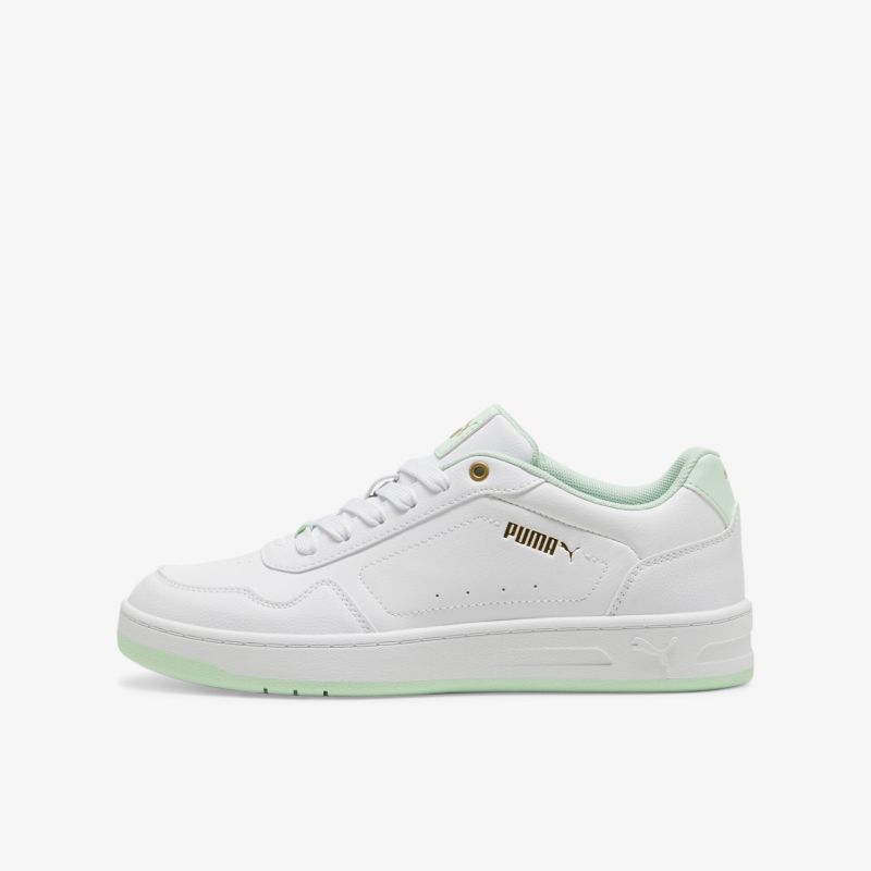 Weißer Sneaker mit sportlichem Design, bequem gepolstert und robuster Sohle, ideal für Alltag und Sport