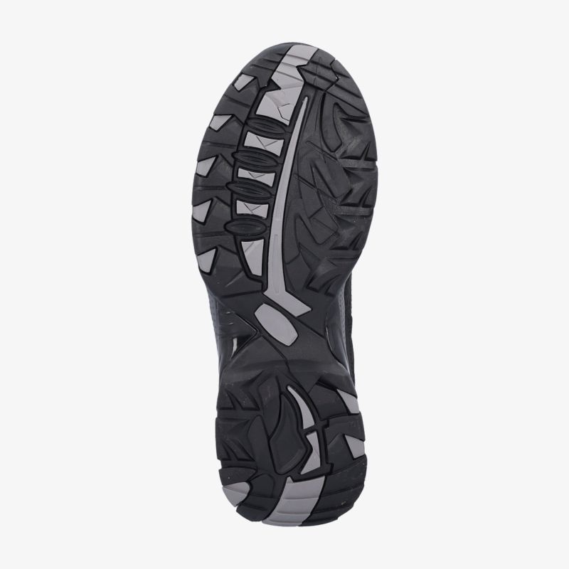 Stabile und strapazierfähige Gummisohle mit starkem Profil für optimalen Halt auf allen Untergründen