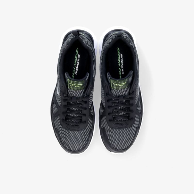 Leichte, atmungsaktive schwarze Schuhe für optimalen Komfort und stilvollen, sportlichen Look.