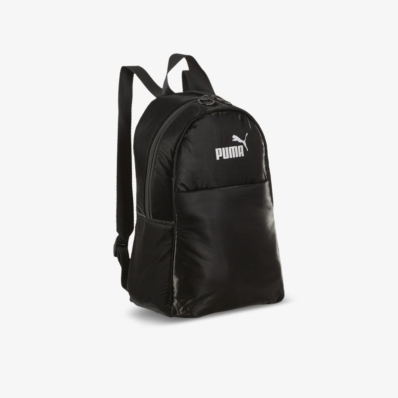 Moderner schwarzer Puma Rucksack mit großem Hauptfach, verstellbaren Schulterriemen und robustem Material für Alltag und Freizeit