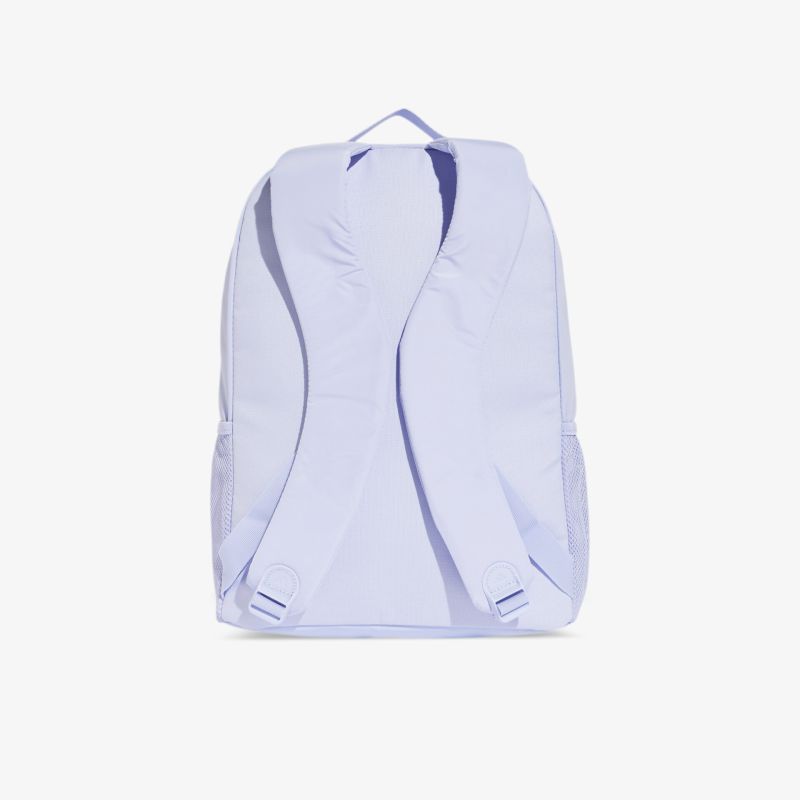 Weißer Rucksack mit verstellbaren Trägern und einfachem, praktischen Design, ideal für den Alltag und unterwegs