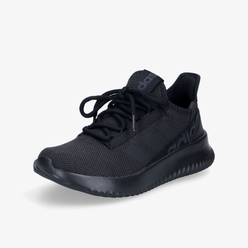 Schwarzer Sneaker mit elegantem Design, bietet hohen Komfort und atmungsaktives Material. Ideal für sportlichen Stil.