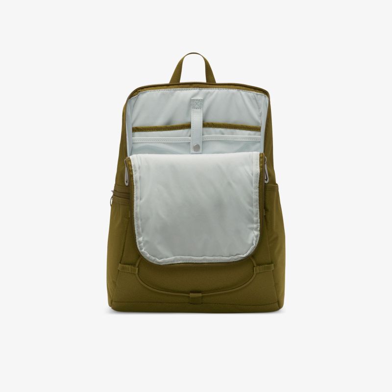 Stylischer und funktionaler Rucksack mit geräumigem Hauptfach und moderner Optik in Olivgrün.