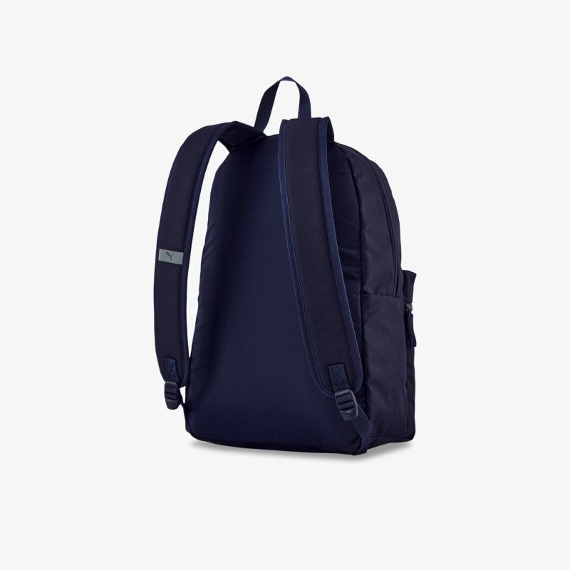 Eleganter navy Rucksack mit verstellbaren Trägern und geräumigem Innenfach, ideal für täglichen Gebrauch.