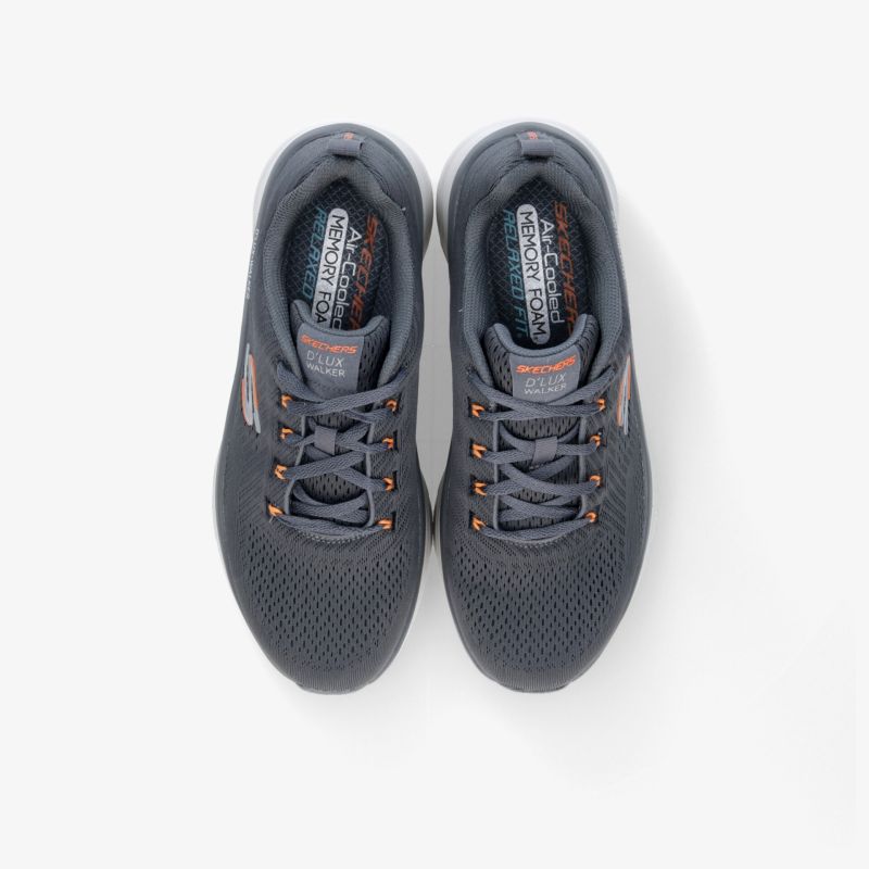 Leichte, atmungsaktive Sportschuhe mit gepolsterter Innensohle und robusten Schnürsenkeln im Paar von oben