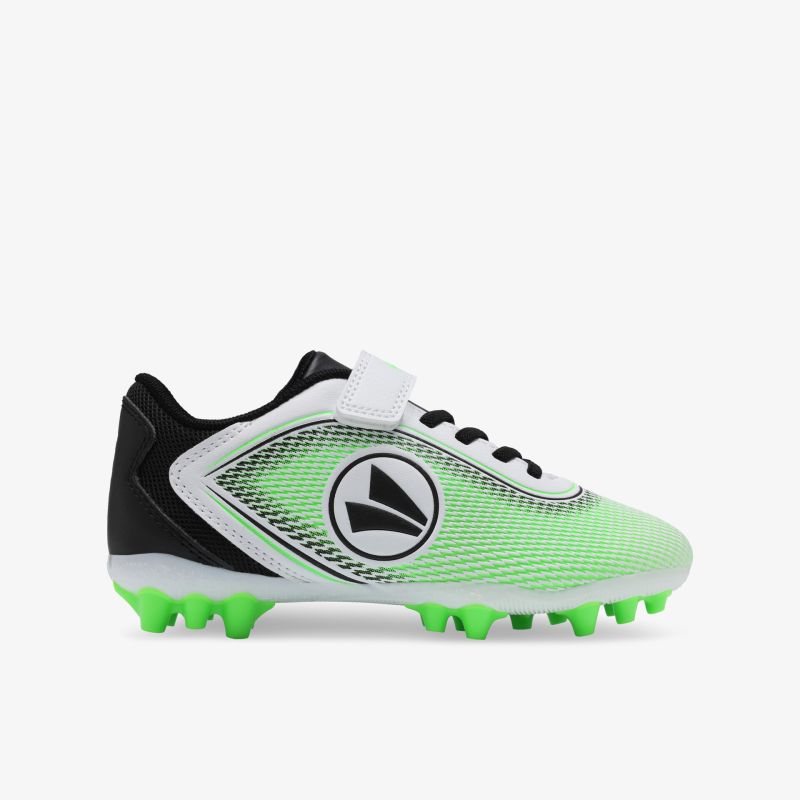 Leichter Fußballschuh mit atmungsaktivem Material, griffigen Stollen und sportlichem Design für optimale Leistung