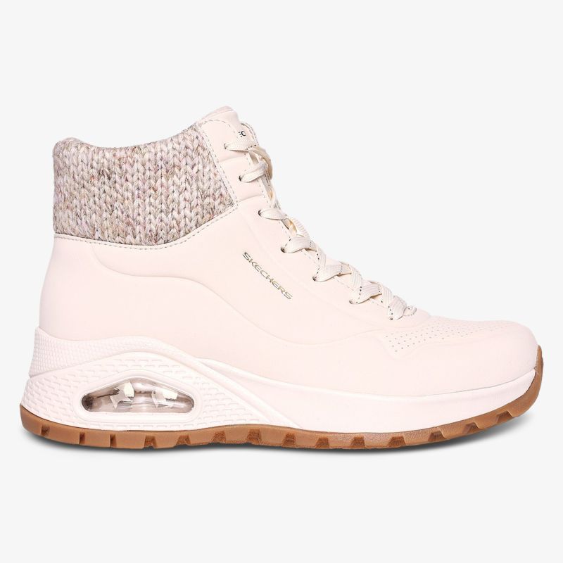 Moderner Sneaker mit hohem Schaft und gepolstertem Knöchelbereich, rutschfeste Profilsohle für optimalen Halt