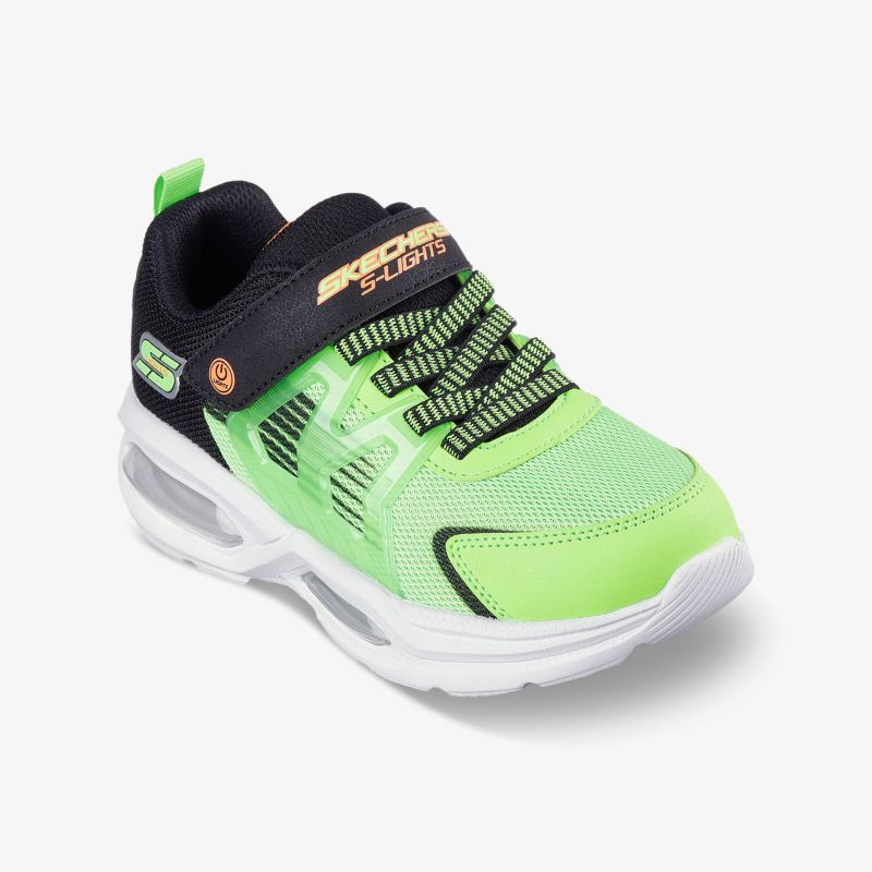 Sportlicher neon-grüner Laufschuh mit atmungsaktivem Material und gepolsterter Sohle für optimalen Komfort