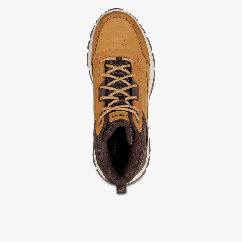 Robuster Schuh mit gepolstertem Schaft und hochwertiger Schnürung, komfortabel und langlebig
