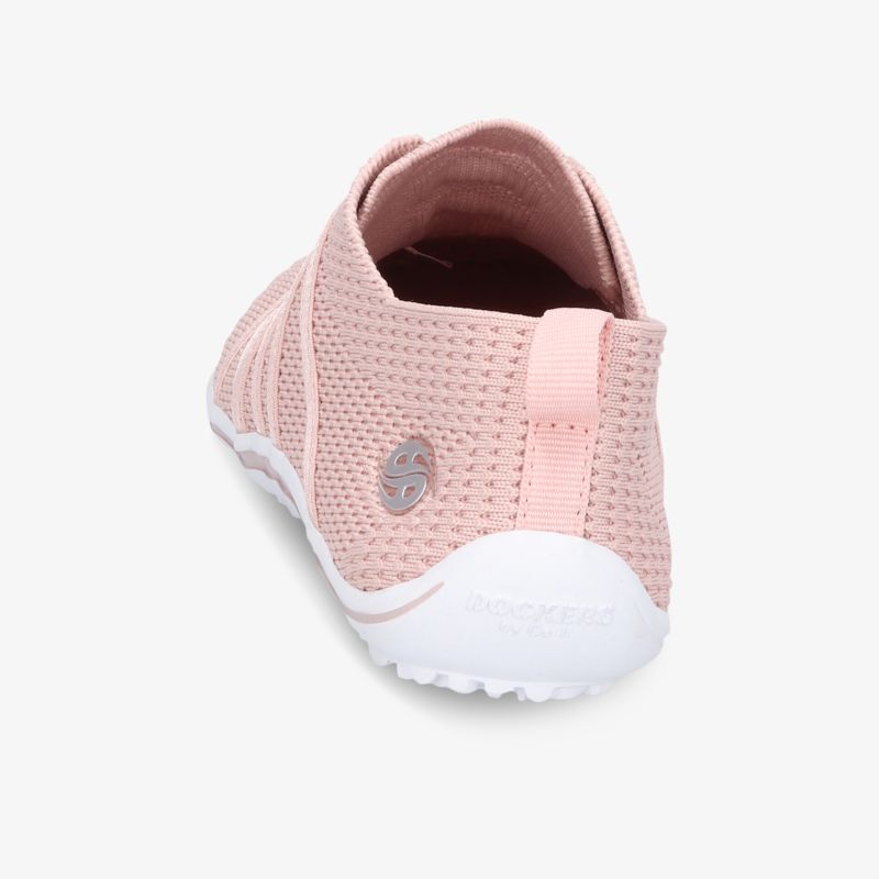 Sportlich-leichter Schuh in Rosa mit rutschfester Sohle und atmungsaktivem Design für hohen Tragekomfort.
