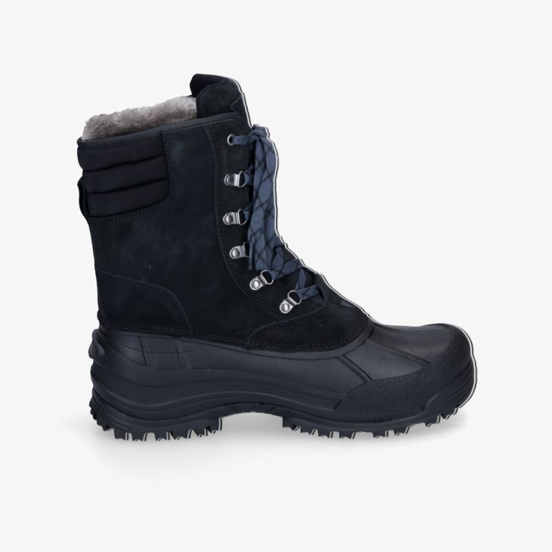 Robuster Winterstiefel mit warmem Innenfutter und rutschfester Sohle für maximalen Komfort.
