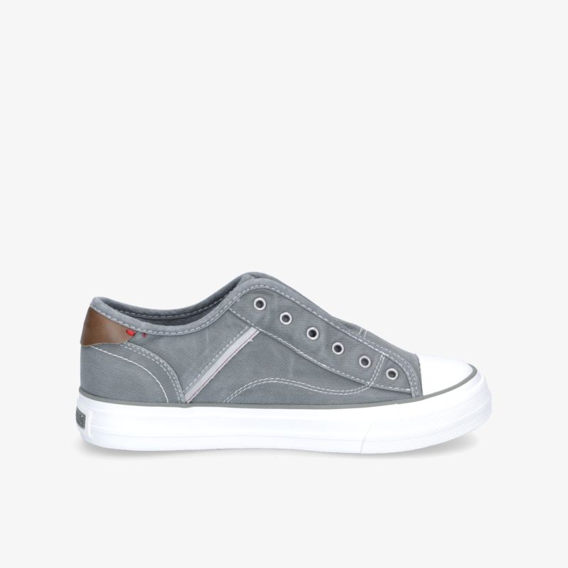 Grauer Sneaker mit robustem Design, ideal für den Alltag. Bequemer Schnitt und moderne Optik.