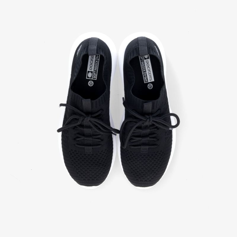 Stilvolle schwarze Sneaker in moderner Optik und bequemer Passform. Ideal für Alltag und Freizeit.