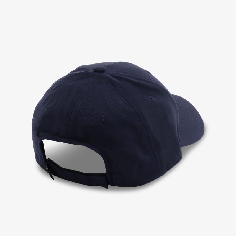 Navy Basecap mit verstellbarem Verschluss, klassische Form, ideal für sportliche und Freizeitaktivitäten