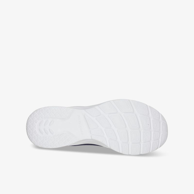 Weiße flexible Schuhsohle mit rutschfestem Profil und komfortabler Dämpfung für hohe Trittsicherheit und Beweglichkeit