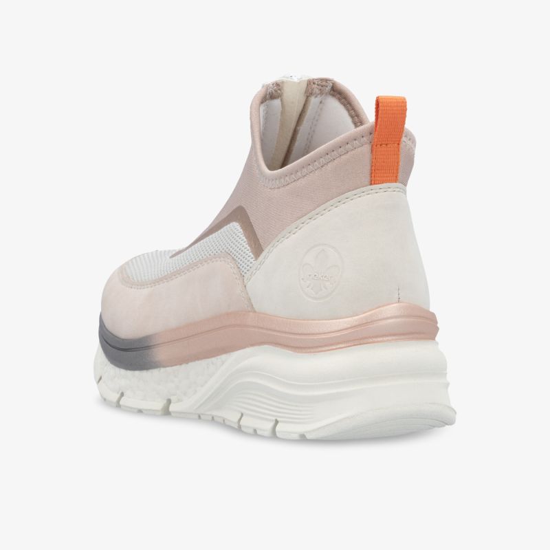 Moderner Schuh mit gepolsterter, rutschfester Sohle und elastischem Einstieg für hohen Komfort und Stabilität