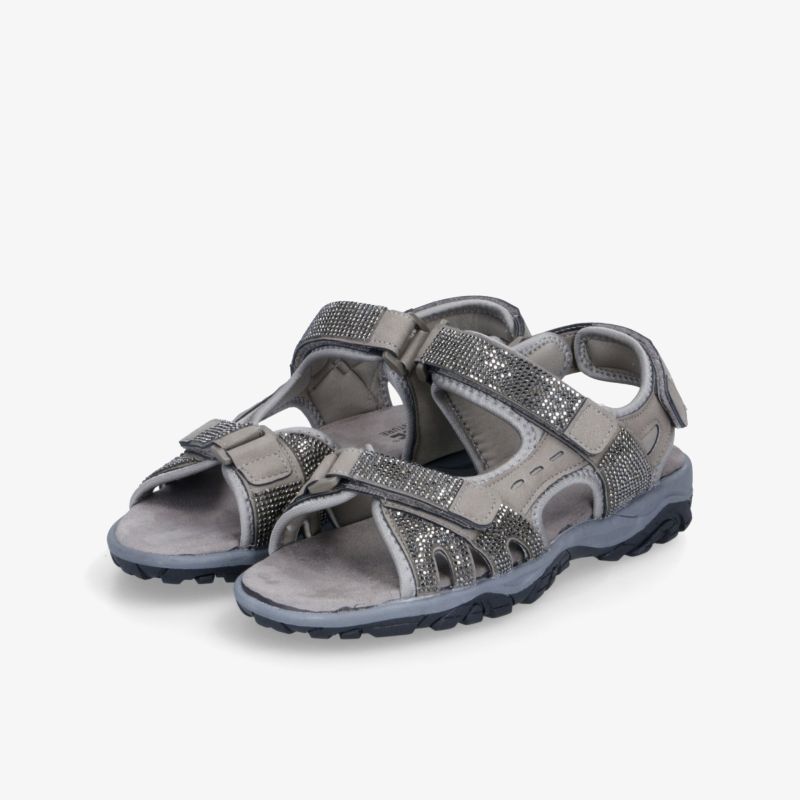Sportliche Sandalen mit verstellbaren Verschlüssen und robuster, gepolsterter Sohle für hohen Tragekomfort