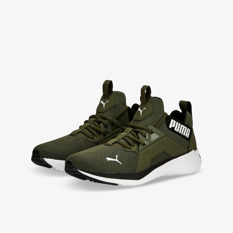 Grüne Sneaker von Puma mit sportlichem Design und hohem Tragekomfort. Ideal für Freizeit und Alltag.