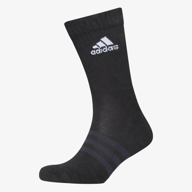 Schwarze adidas Socken mit Logo, ideal für Sport und Freizeit. Bequeme und langlebige Qualität.