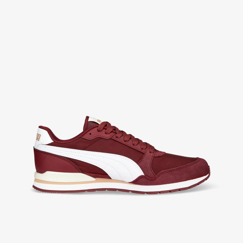 Moderner Sneaker in Rot mit weißem Akzent, ideal für Alltag und Sport, stilvolles Design und bequeme Passform