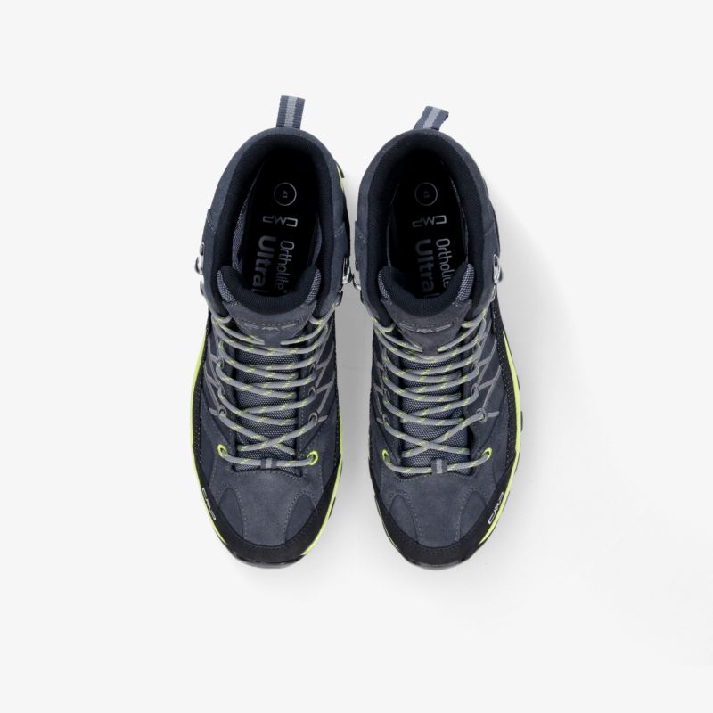 Hochwertige Wanderschuhe mit robustem Design und rutschfester Sohle, ideal für anspruchsvolle Outdoor-Abenteuer.