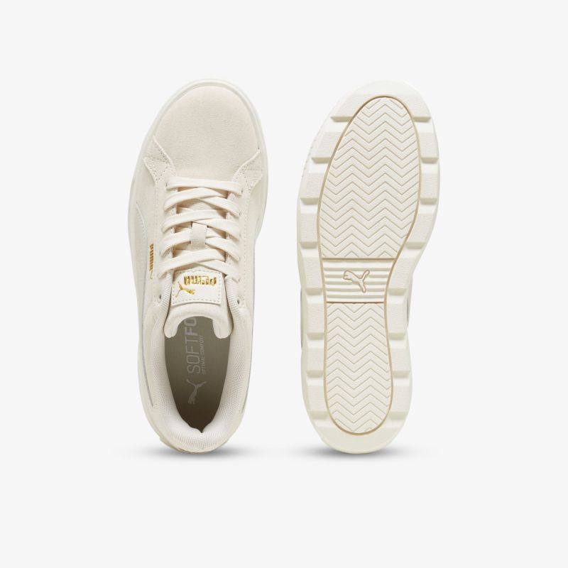 Stilvolle beige Sneaker mit rutschfester Sohle und komfortablen Design für den täglichen Gebrauch.