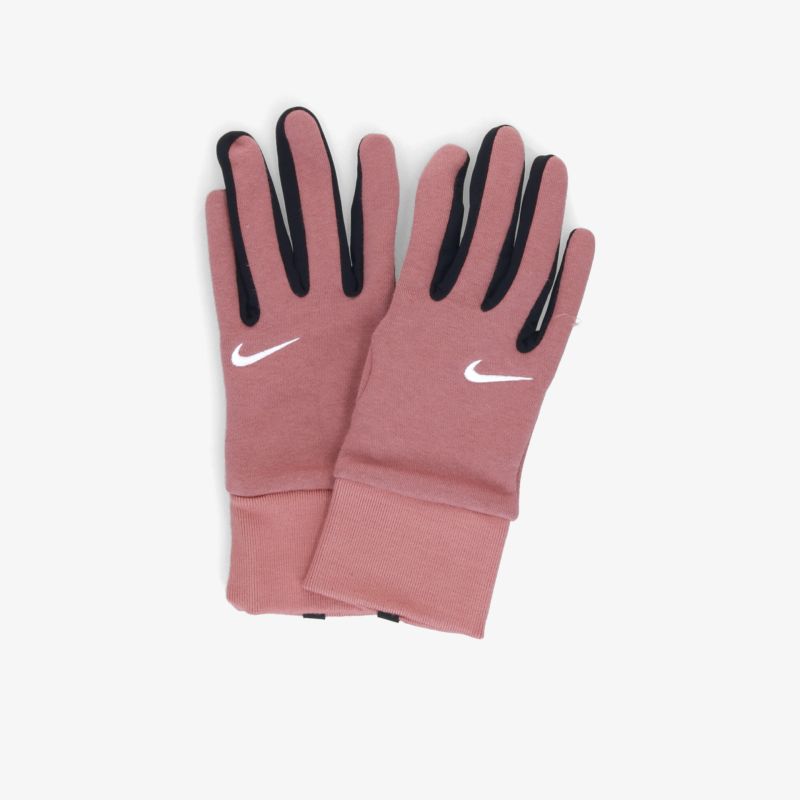 Rosa Nike Laufhandschuhe mit atmungsaktivem, winddichtem Material und rutschfesten Elementen für optimalen Komfort