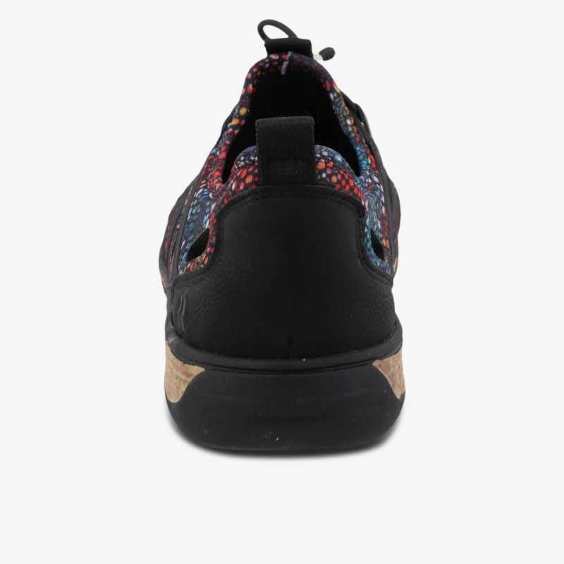 Komfortabler Schuh mit verstärkter Ferse und stabiler, rutschfester Sohle in lässigem Design