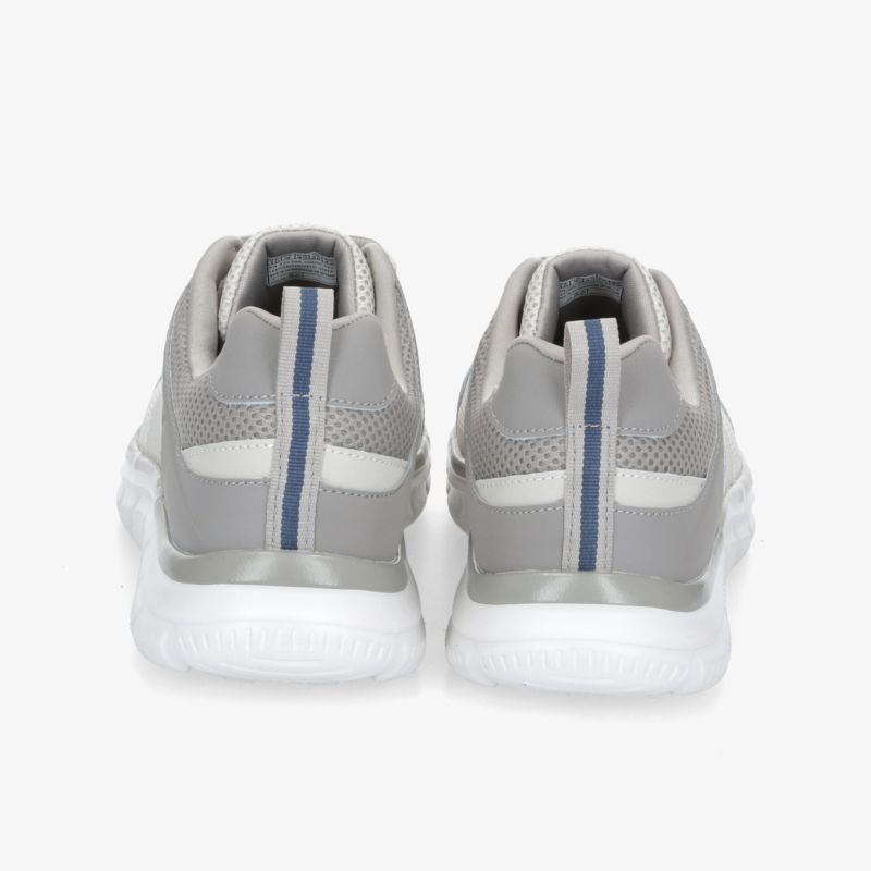 Graue Sneaker mit modernem Design und elastischer Sohle für optimalen Komfort und Trittsicherheit.