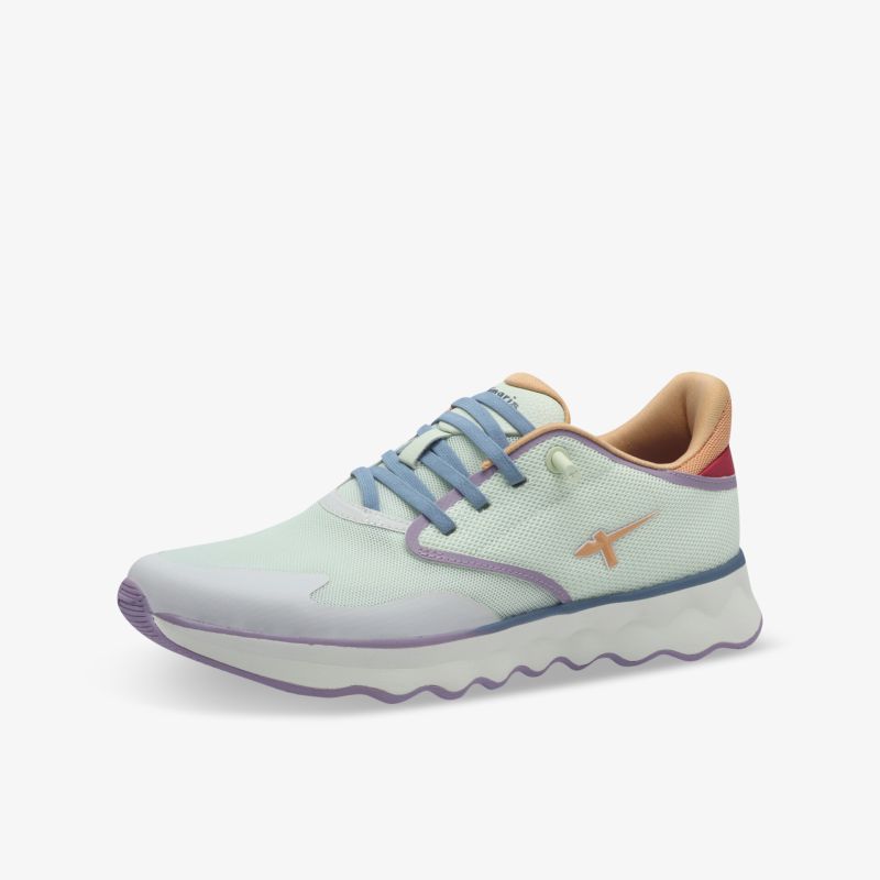 Leichter, atmungsaktiver Laufschuh mit bequemer Passform und stoßdämpfender Sohle in modernem sportlichem Design