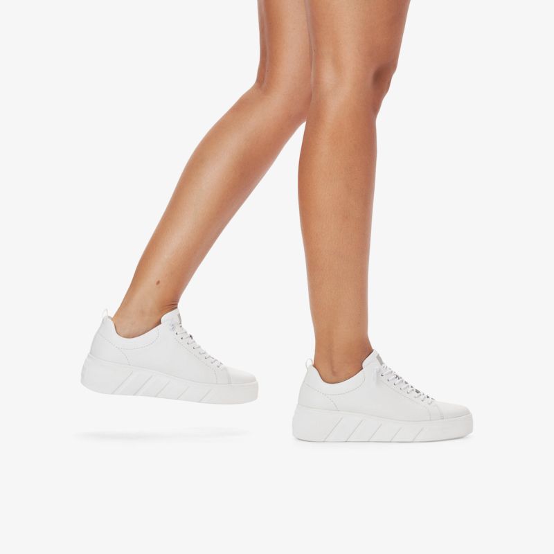 Bequeme und moderne weiße Sneaker für vielseitige Outfits und sportlichen Stil