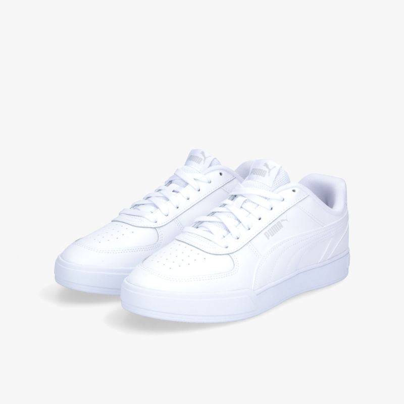 Weiße Sneaker mit klassischem Design, ideal für sportliche und lässige Looks. Perfekt für den täglichen Gebrauch.