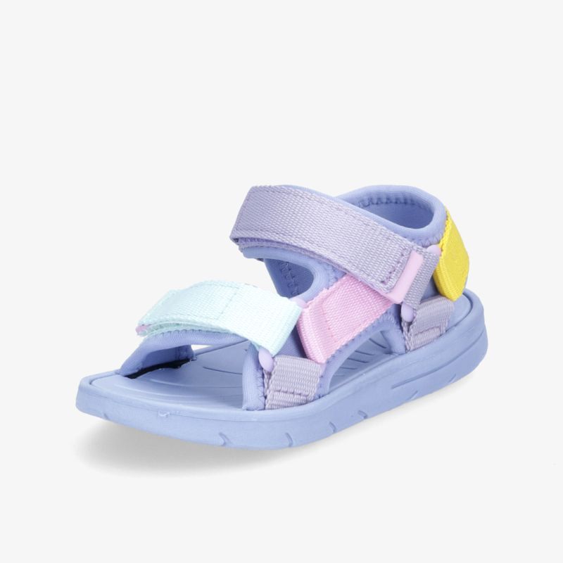 Bequeme, farbige Sandalen mit verstellbaren Riemen, ideal für den Sommer und Freizeitaktivitäten.