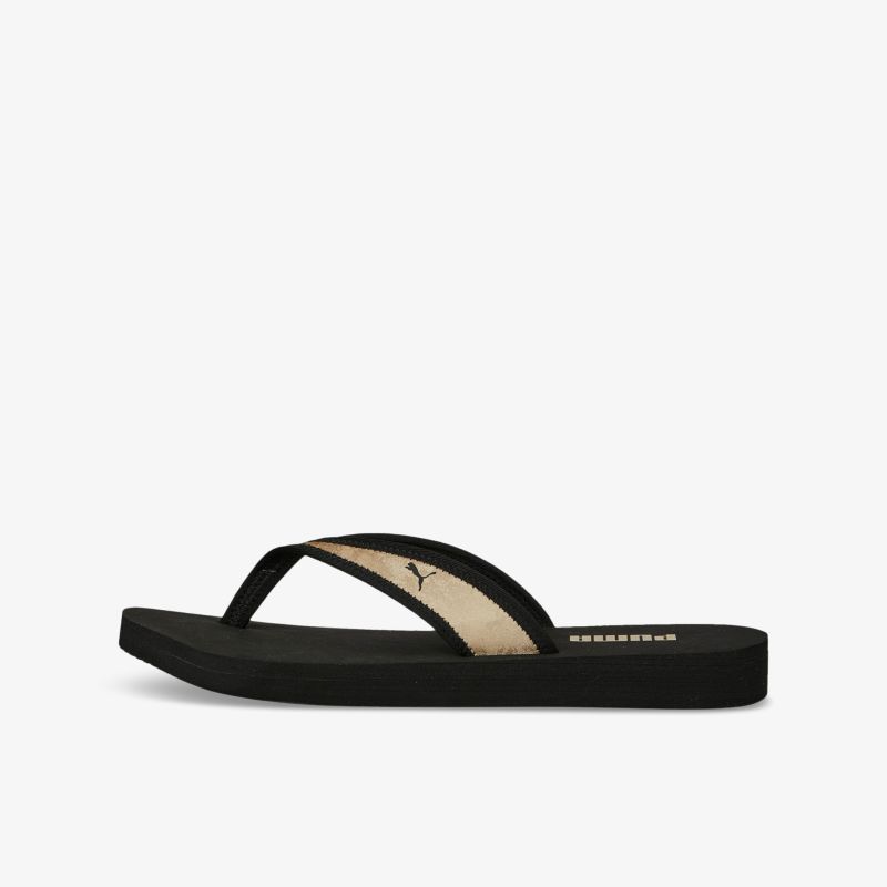 Bequeme schwarze Flip-Flops mit rutschfester Sohle, stilvollem Design und langlebiger Konstruktion.