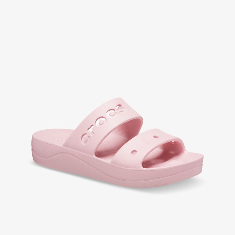 Bequeme leichte rosa Sandale mit luftigen Öffnungen und rutschfester Sohle für optimalen Tragekomfort