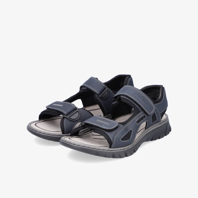 Bequeme Sandalen mit strapazierfähiger Sohle und verstellbaren Riemen, ideal für Outdoor-Aktivitäten.
