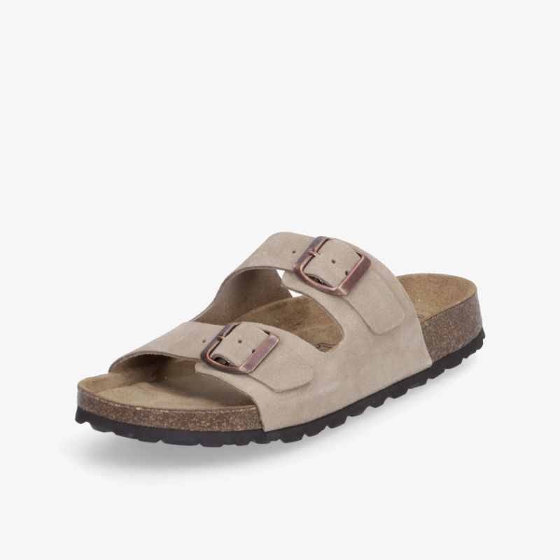 Bequemer Sandalen-Schlappen mit zwei verstellbaren Riemen und weichem Fußbett für optimalen Tragekomfort
