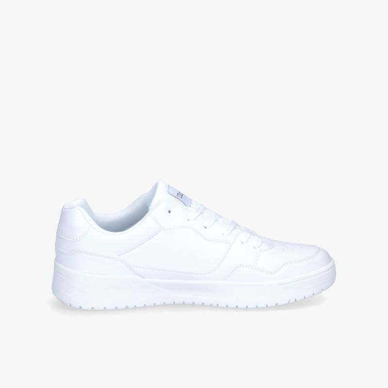 Moderner weißer Sneaker mit schlichtem Design und hohem Tragekomfort für vielseitige Alltagslooks.