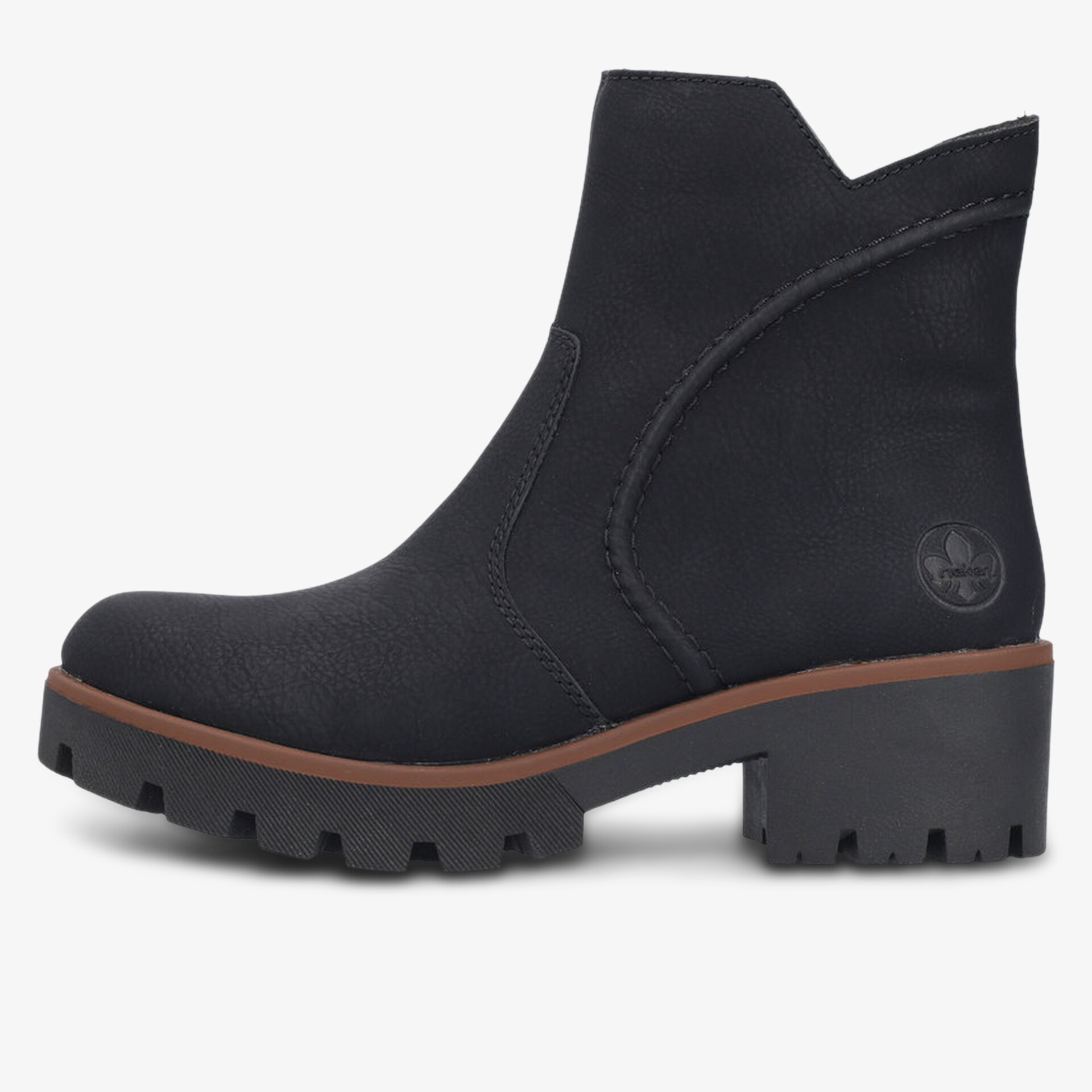 Robuster, komfortabler Stiefel mit gefüttertem Innenmaterial und rutschfester Sohle in eleganter Optik